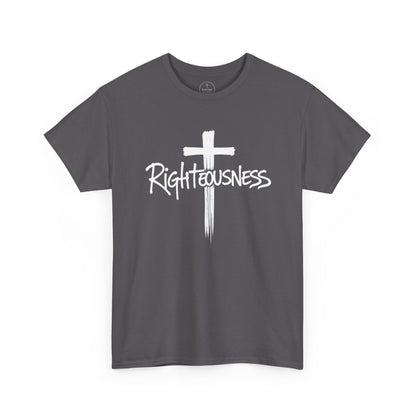 Righteousness - Christian Men's T-Shirt (Dark Colors)