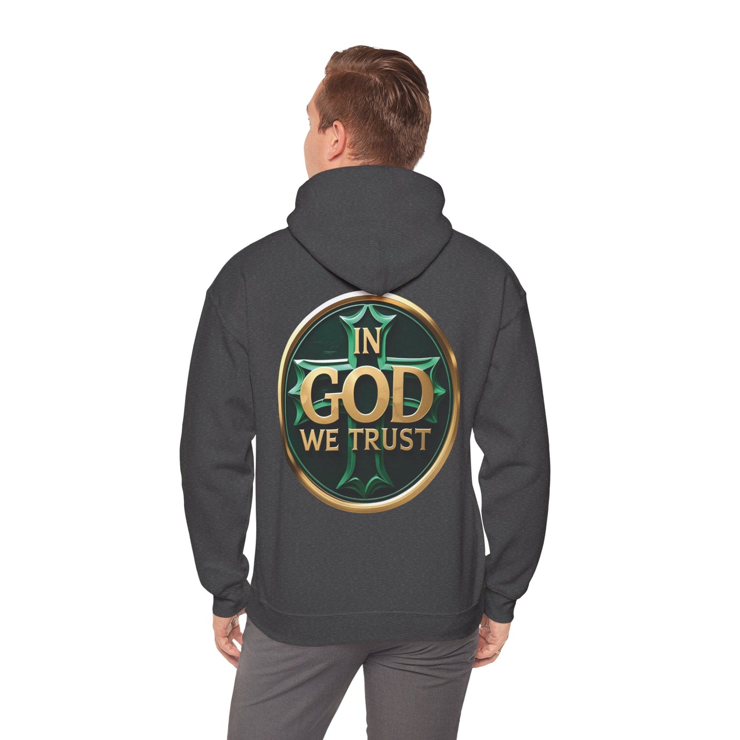 Men’s In God We Trust Hoodie – Bold Faith Statement