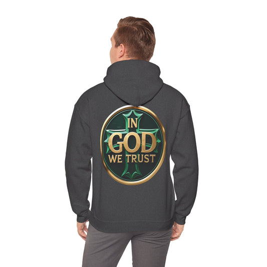 Men’s In God We Trust Hoodie – Bold Faith Statement