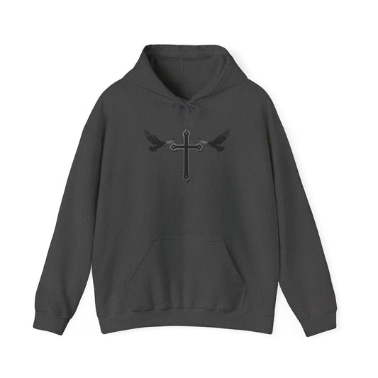 Servants of the Storm – Cross & Crows Men’s Hoodie