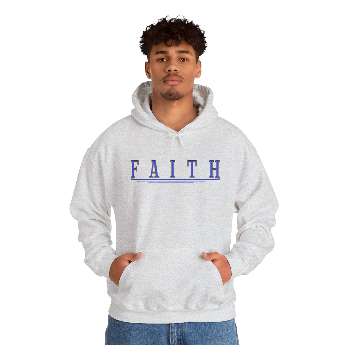 FAITH & Strength – Men’s Scripture Hoodie