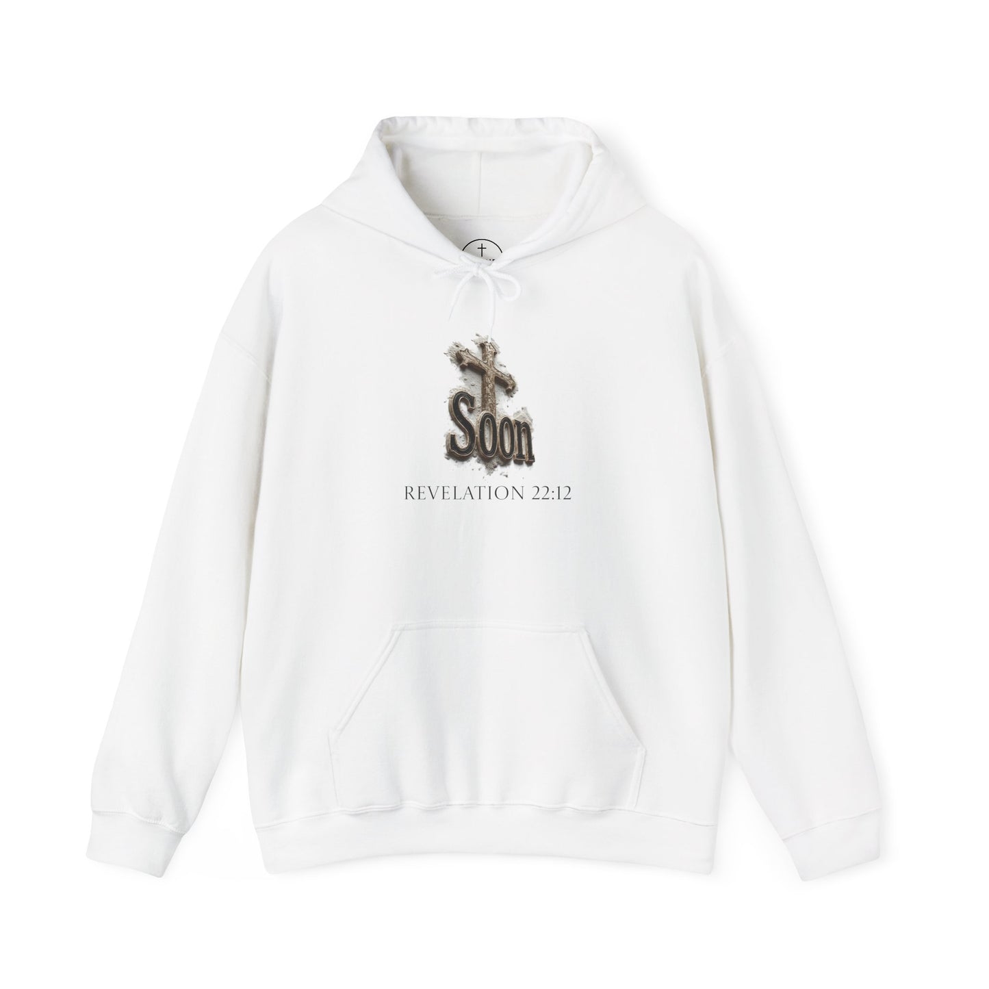 Soon: Revelation – Men’s Christian Hoodie (Dark Lettering)
