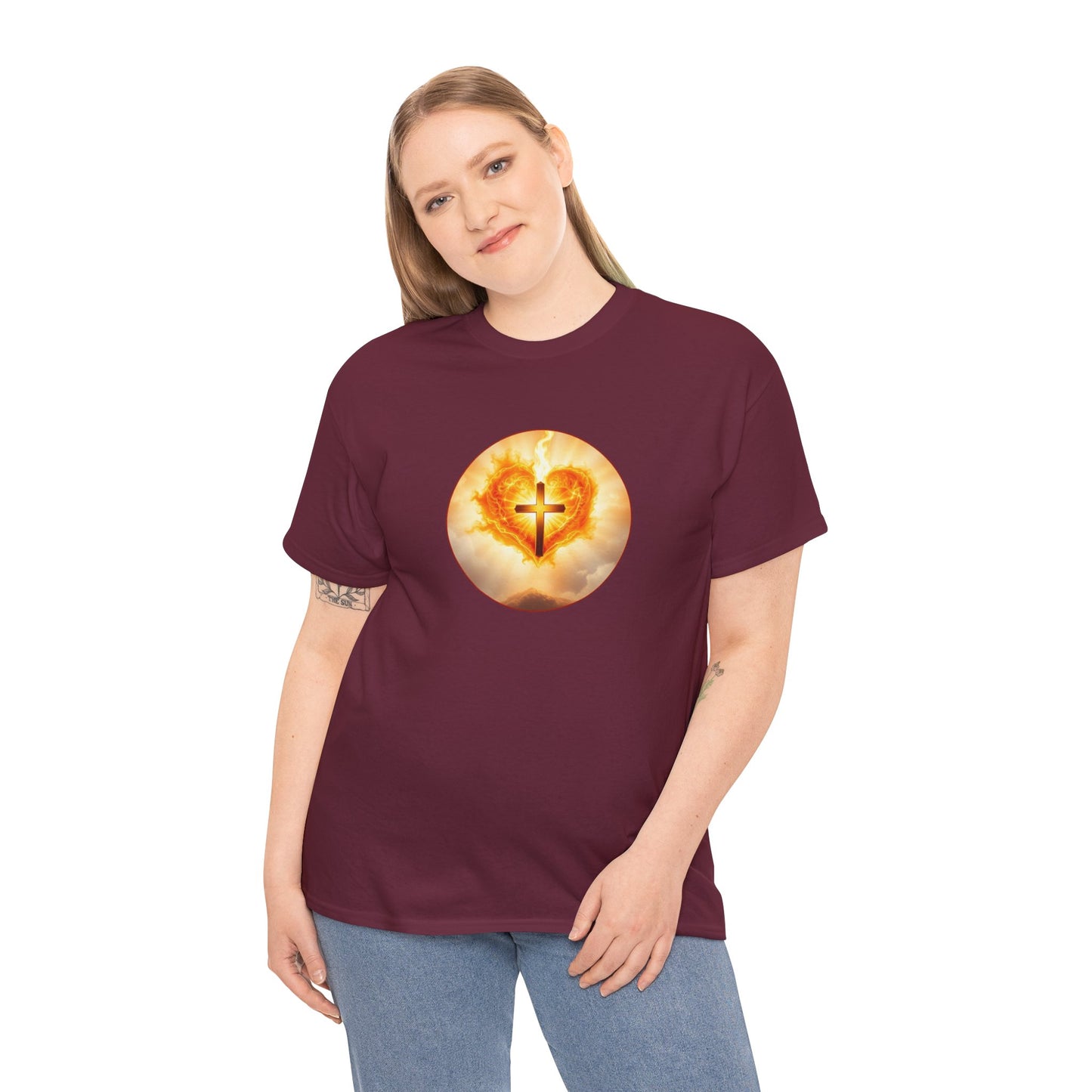 Sacred Heart Tee - Women's Christian Apparel
