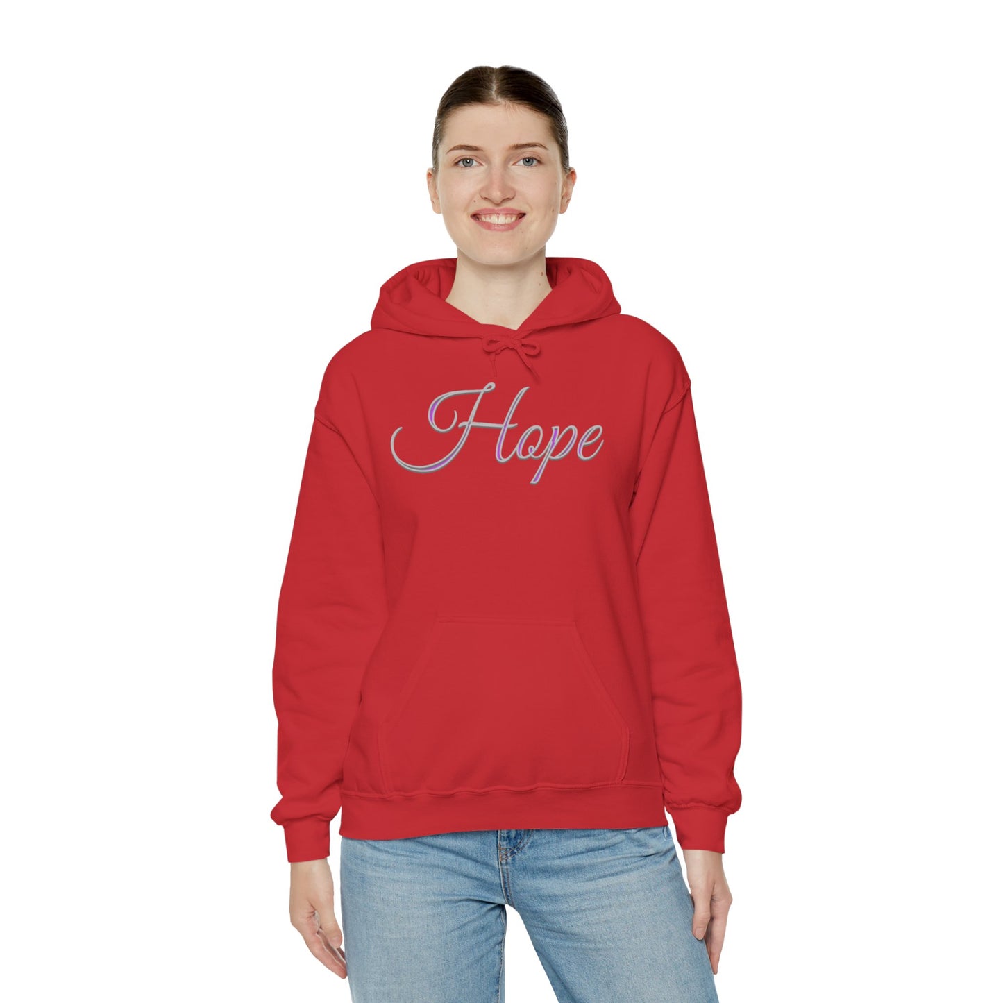 Women’s “Hope” Hoodie – Inspirational Scripture Pullover | Romans 15:13