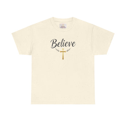 Believe- Woman's Christian T-Shirt
