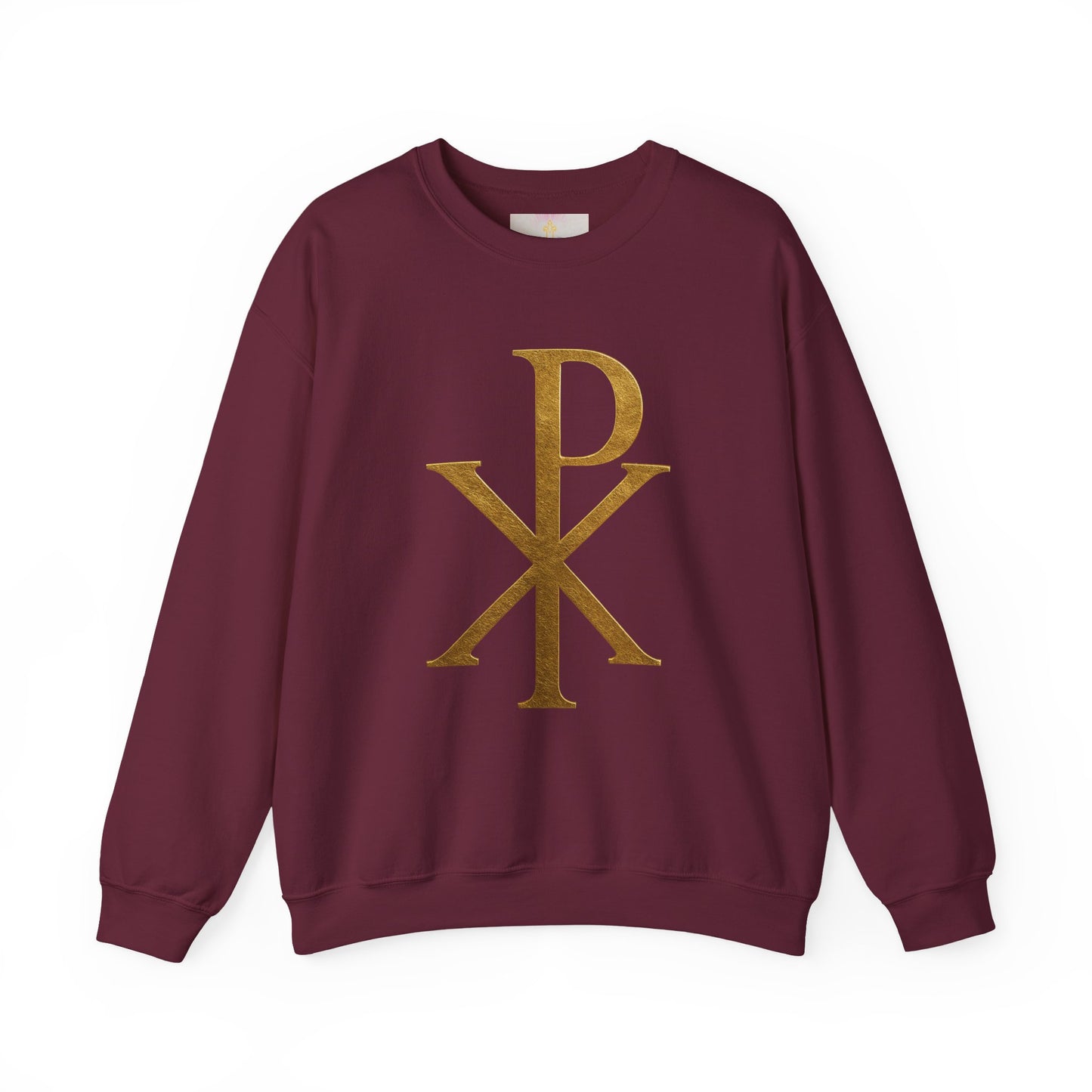 Chi Rho (Gold) – Women’s Christian Sweatshirt