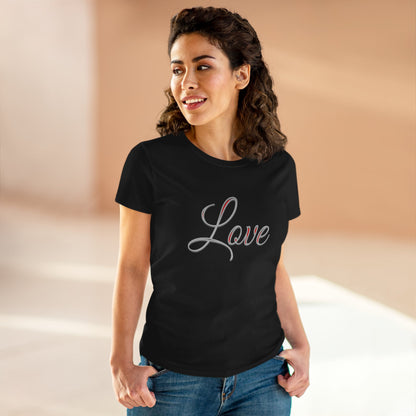 Put On Love Women’s T-Shirt – Grace in Every Thread