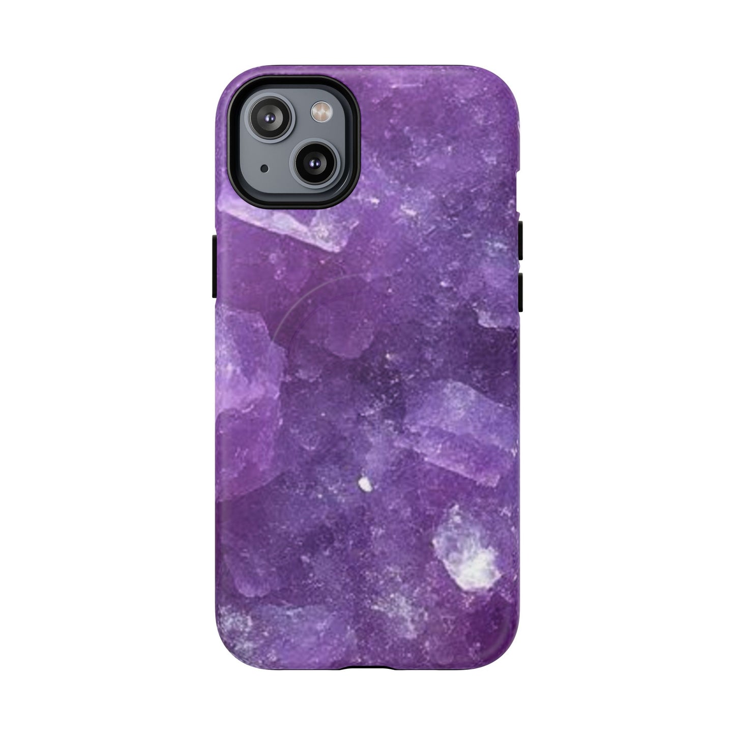 Spiritually Refined – Amethyst Crystal iPhone Magnetic Tough Case