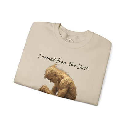 Formed from the Dust (Dark Lettering) - Men’s Christian Sweatshirt