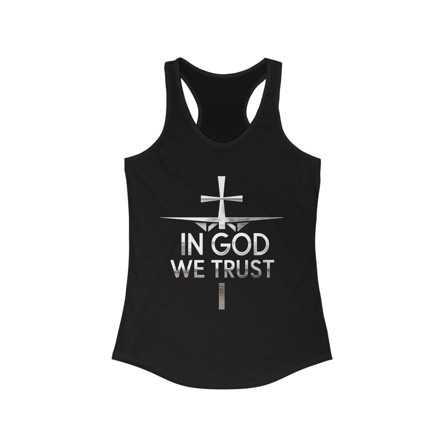 In God We Trust | Women’s Christian Racerback Tank Top