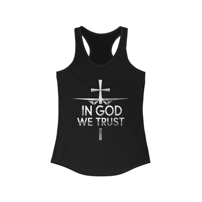 In God We Trust | Women’s Christian Racerback Tank Top