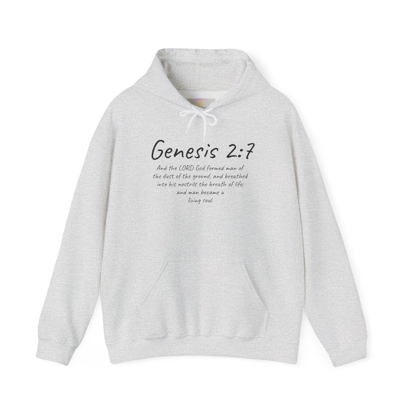 Formed from the Dust | Men’s Christian Hoodie with Genesis 2:7
