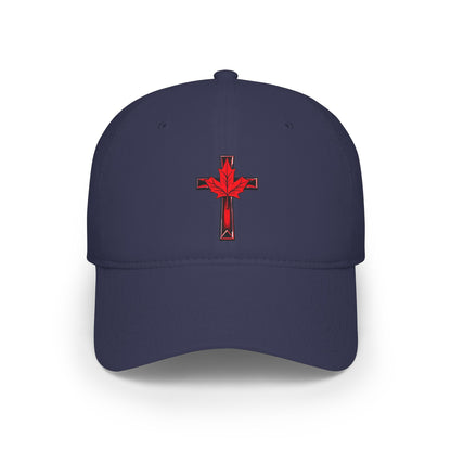 Canadian Cross - Men's Lo-Pro Baseball Cap