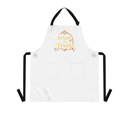 In God We Trust Christian Kitchen Apron