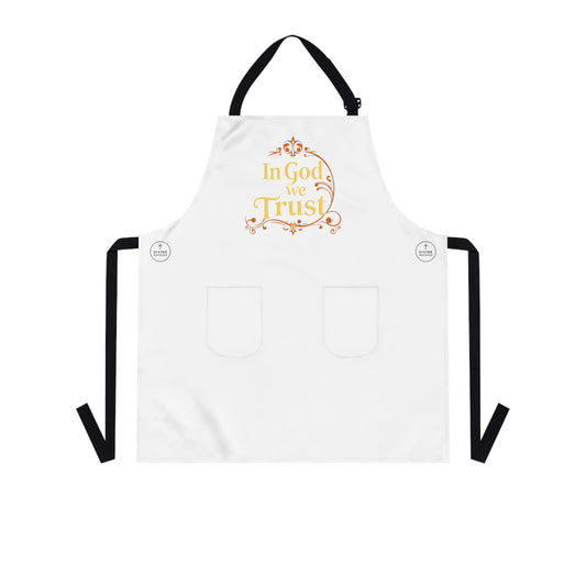 In God We Trust Christian Kitchen Apron