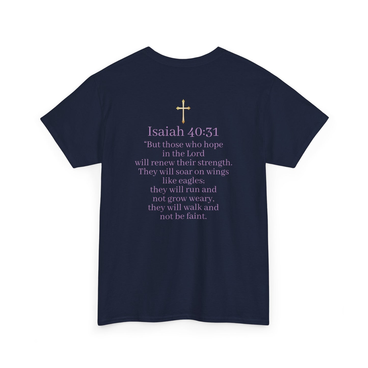 Men’s “Hope” Tee – Bold Scripture Design | Isaiah 40:31
