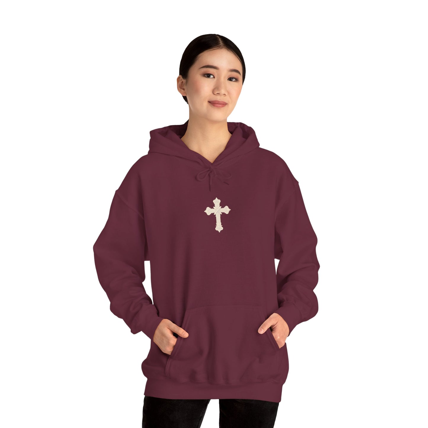 In God We Trust (Silver) Women’s Christian Hoodie