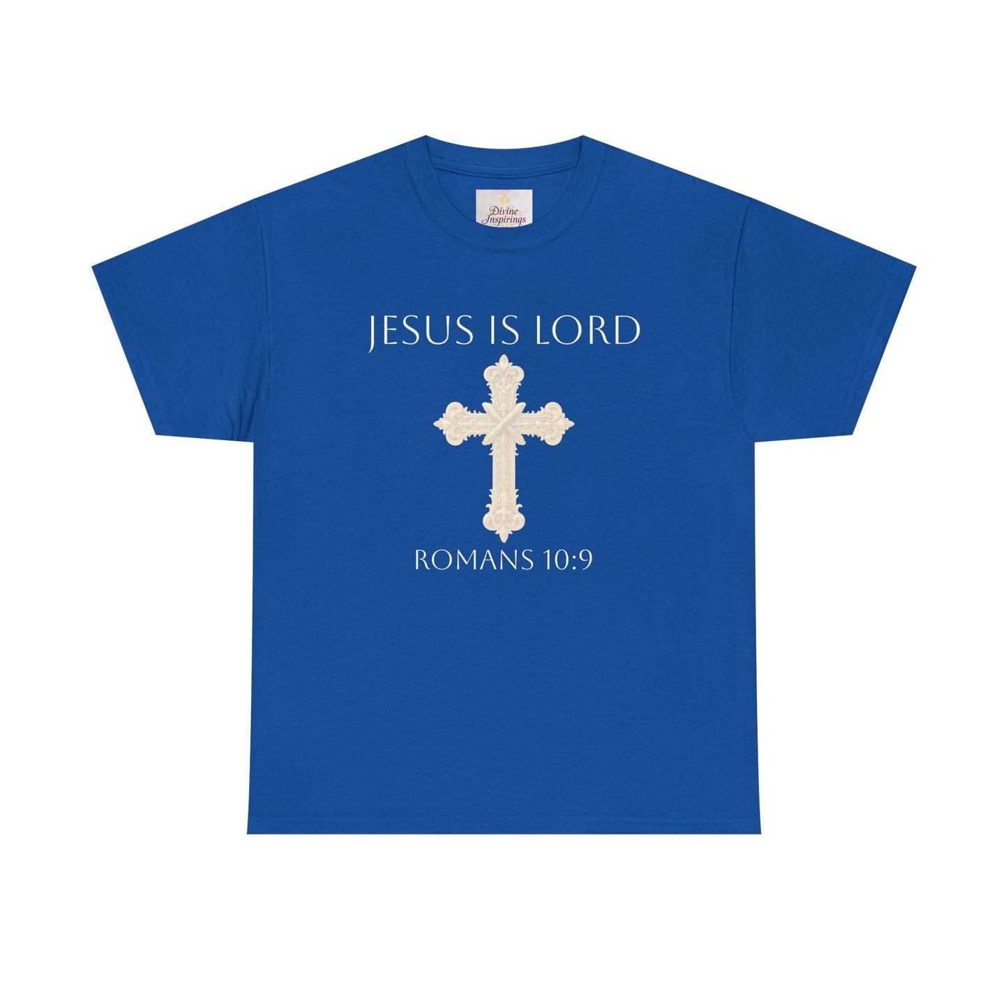 Jesus is Lord - Christian Women's Tee (White Lettering)