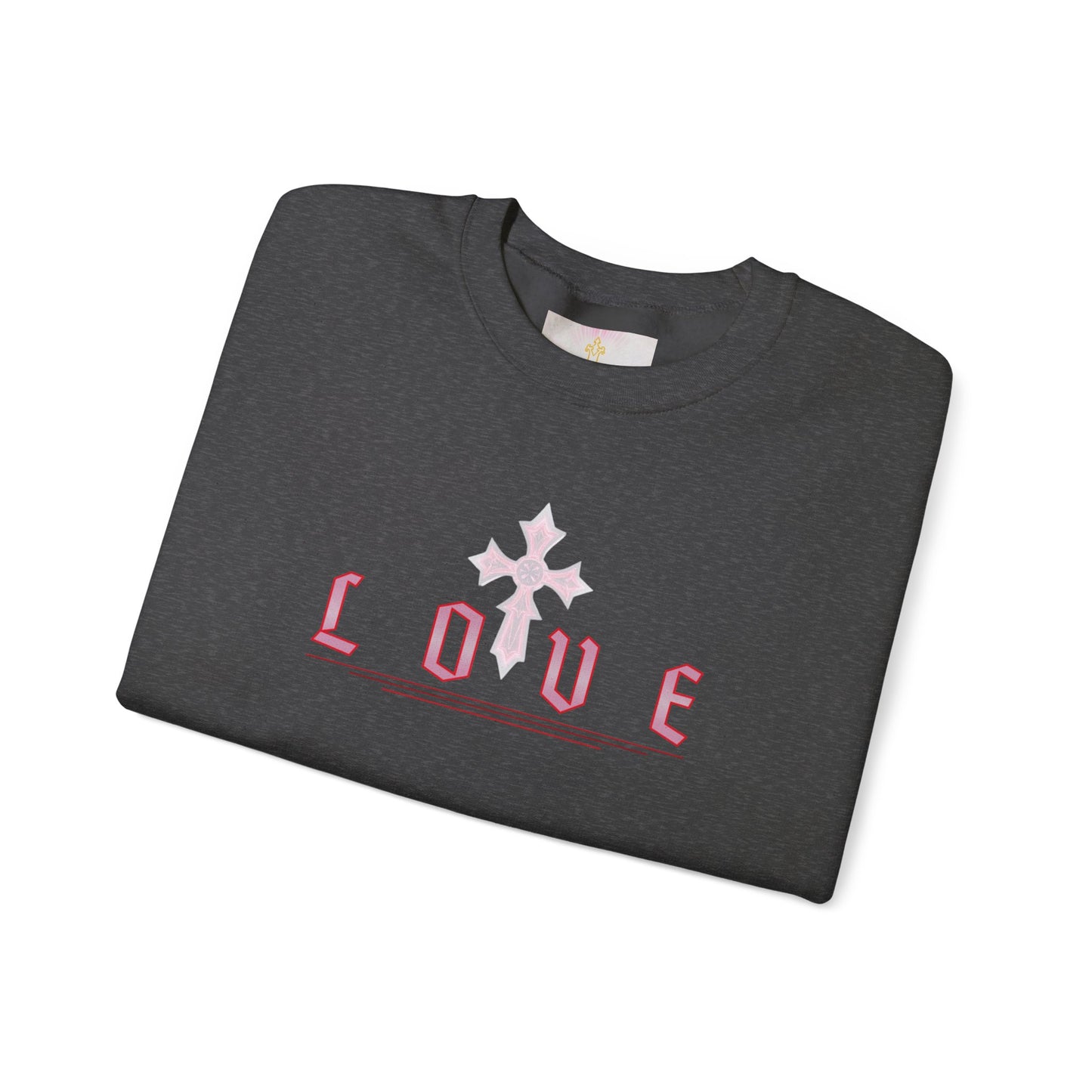 Fearless Love Men’s Sweater – Courage in Faith
