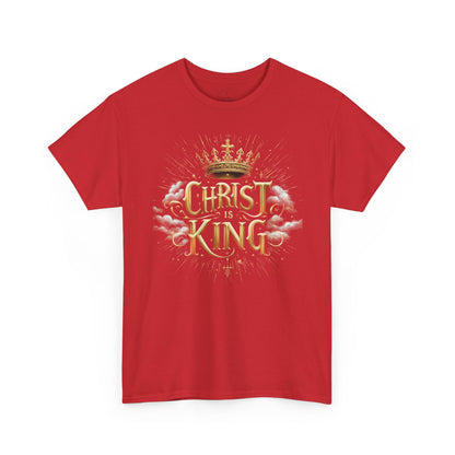 Christ is King Crowned - Men's Christian T-Shirt