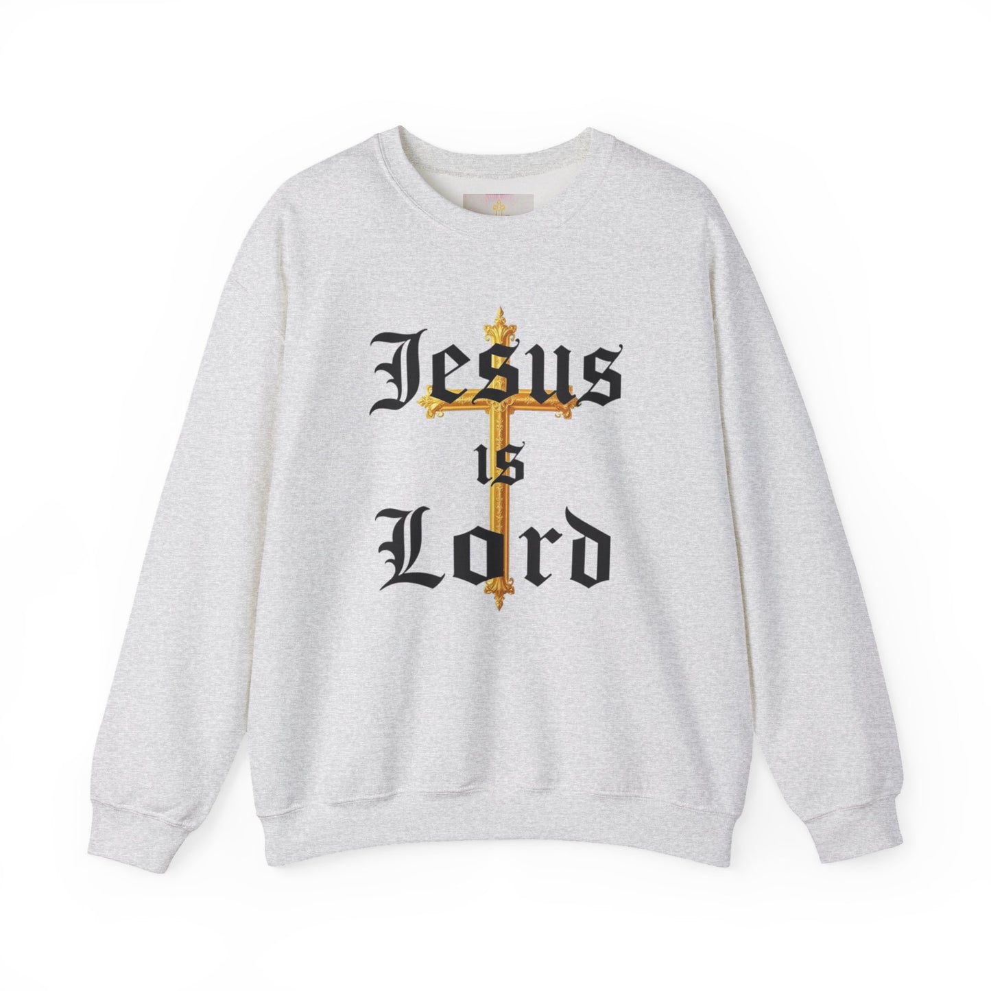Women’s “Jesus is Lord” Christian Sweatshirt – Faith Statement Pullover