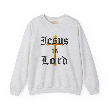 Women’s “Jesus is Lord” Christian Sweatshirt – Faith Statement Pullover