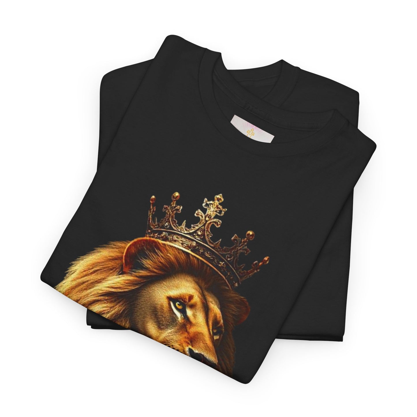 Christ Is King – Lion & Cross Women’s Christian Tee