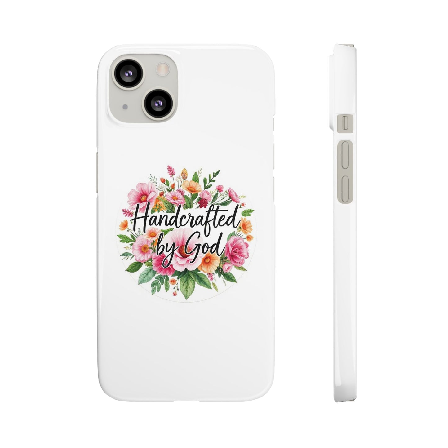 Handcrafted by God Snap Case for iPhone – Fearfully & Wonderfully Made