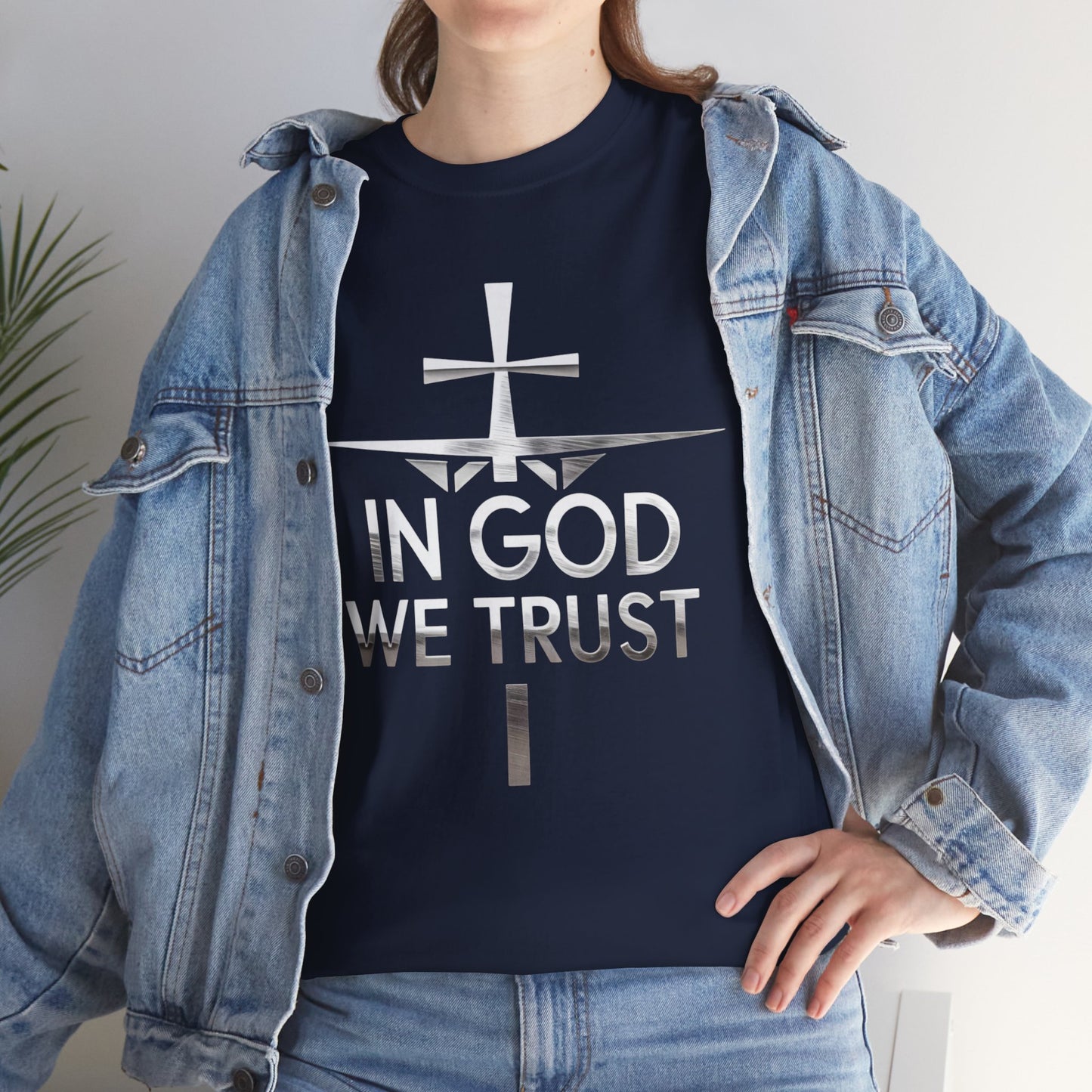 In God We Trust (Silver Ed) | Women’s Christian T-Shirt