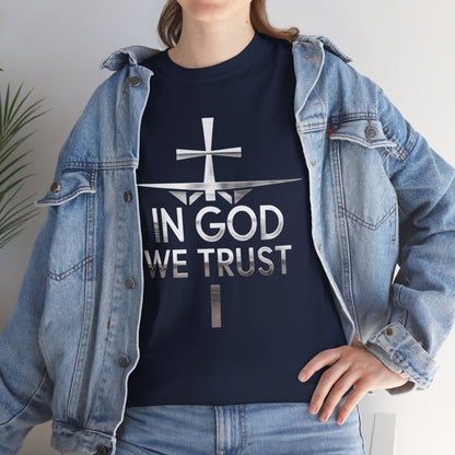 In God We Trust (Silver Ed) | Women’s Christian T-Shirt