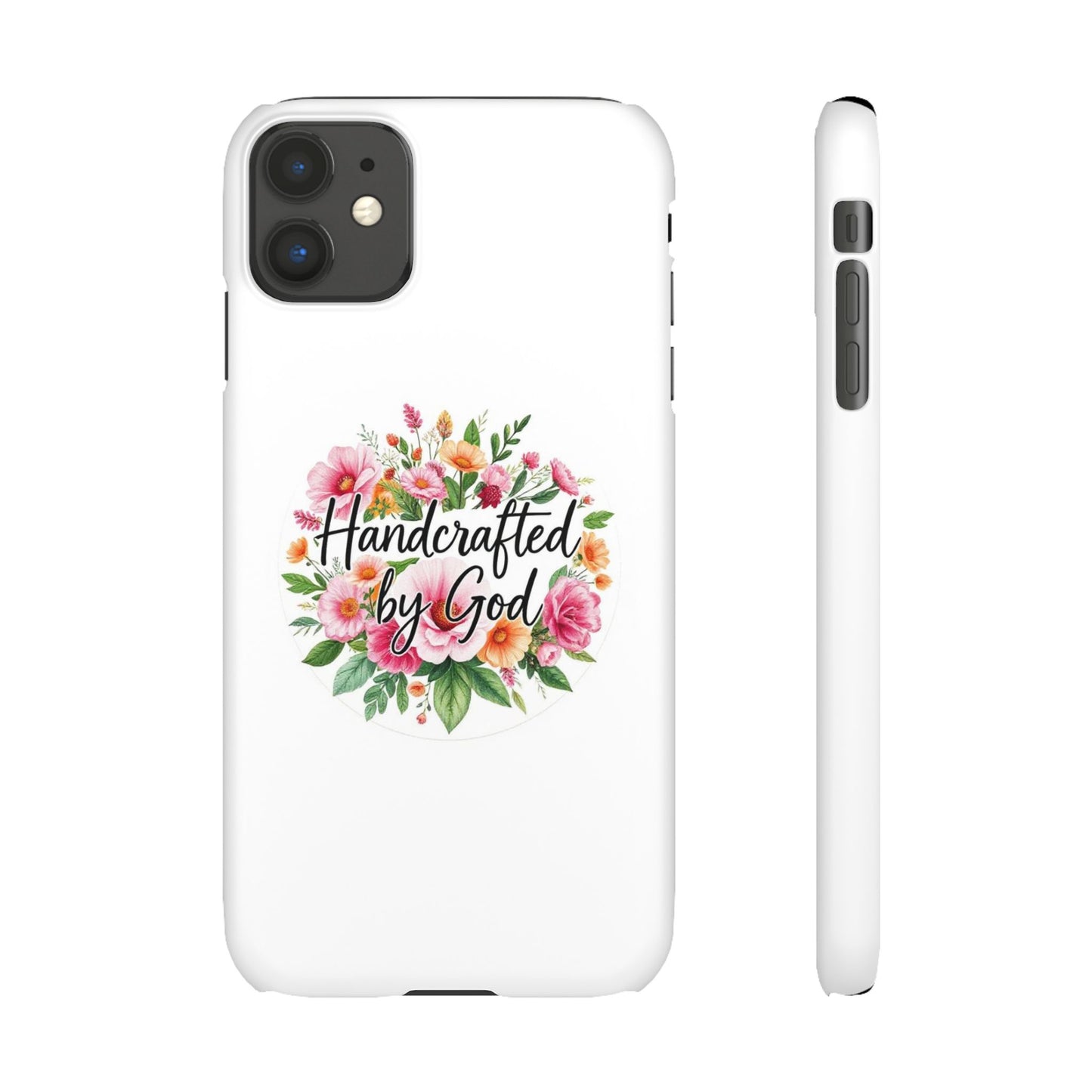 Handcrafted by God Snap Case for iPhone – Fearfully & Wonderfully Made
