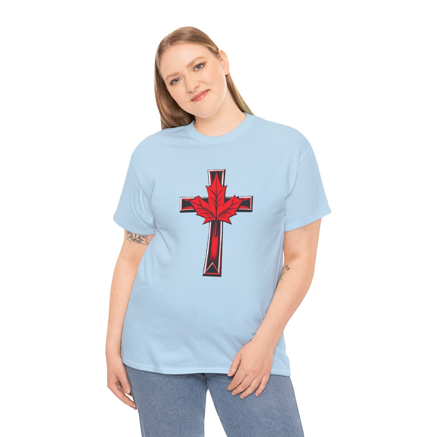 Faith and Flag - Women's Christian T-Shirt