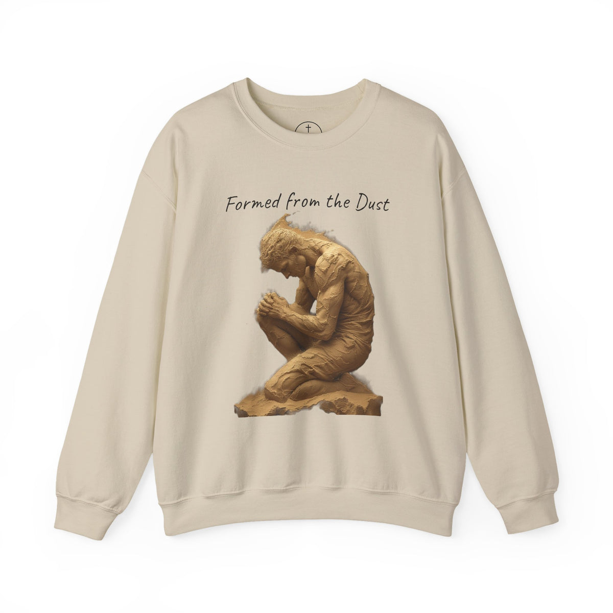 Formed from the Dust (Dark Lettering) - Men’s Christian Sweatshirt