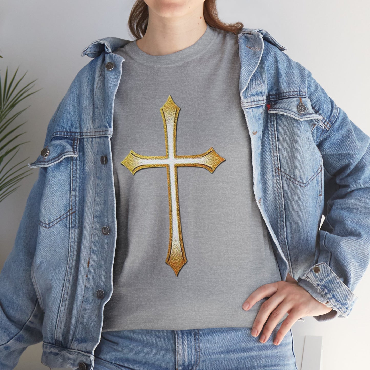 Gold Cross Tee – Women's Christian Apparel