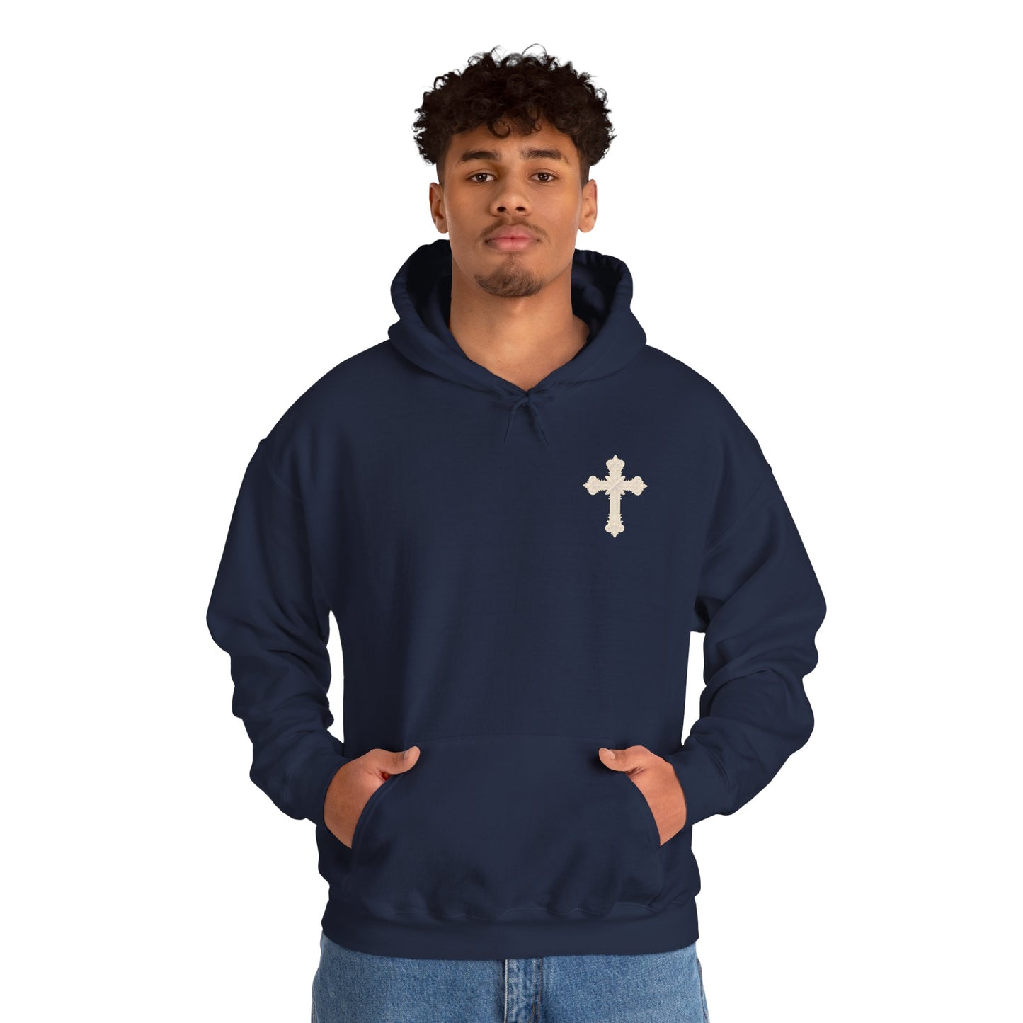 In God We Trust (silver) | Men’s Christian Hoodie