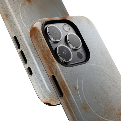 Enduring Faith – Old Metal Finish iPhone Magnetic Tough Case