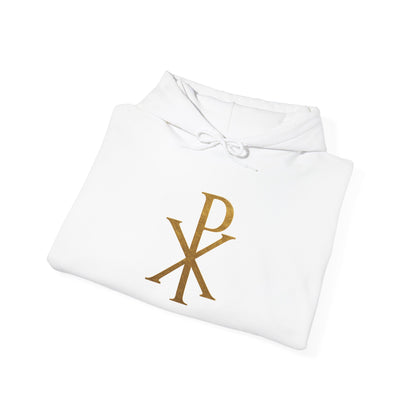 Chi Rho Anointing – Women’s Christian Hoodie