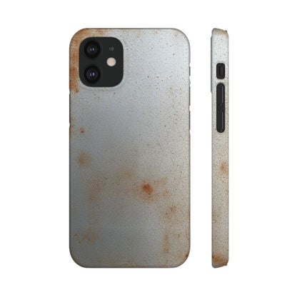 Old Steel Finish iPhone Snap Case