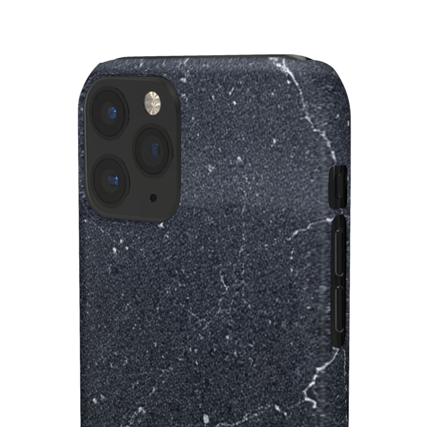 Dark Granite Finish iPhone Snap Case
