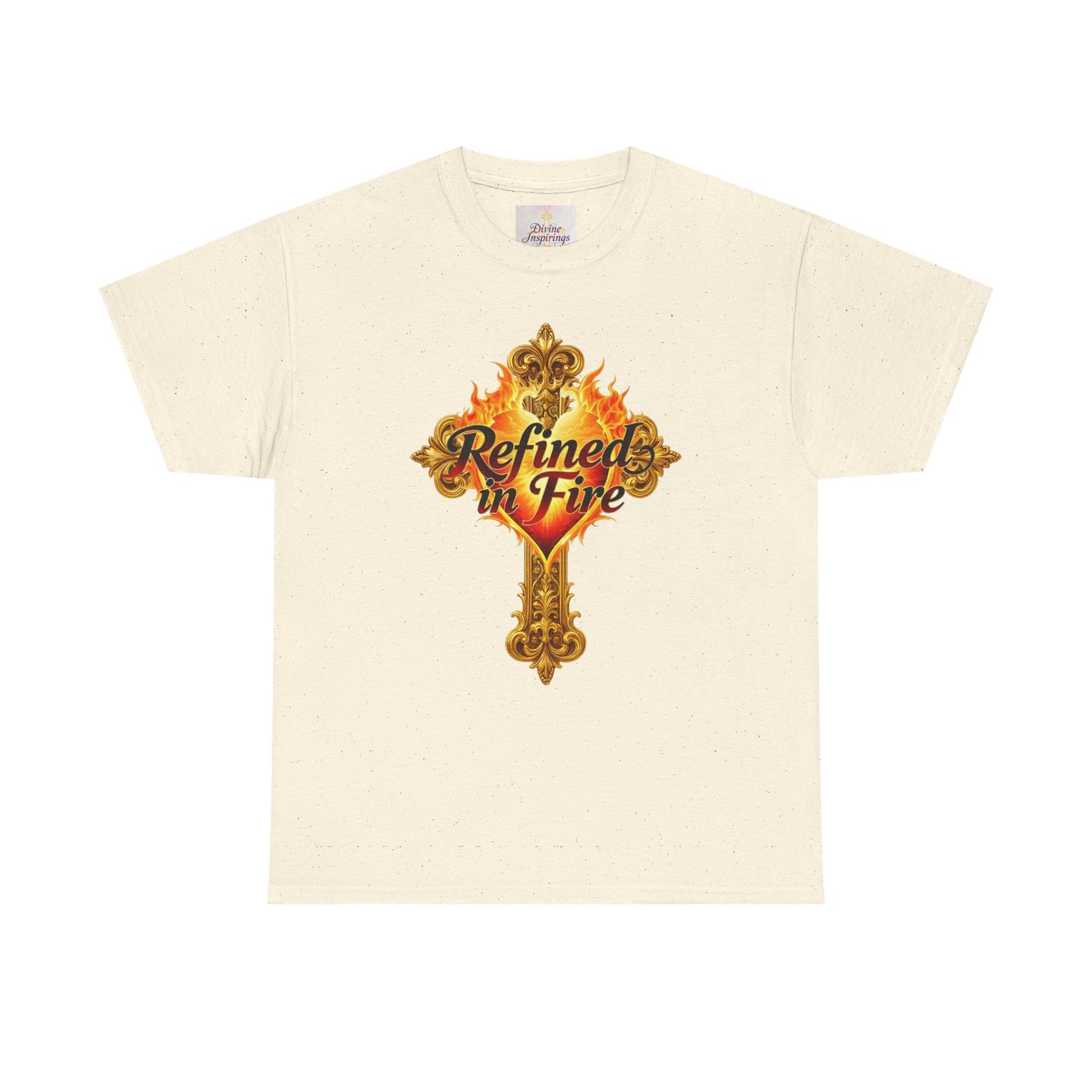 Refined in Fire — Women's Ornate Christian T-Shirt