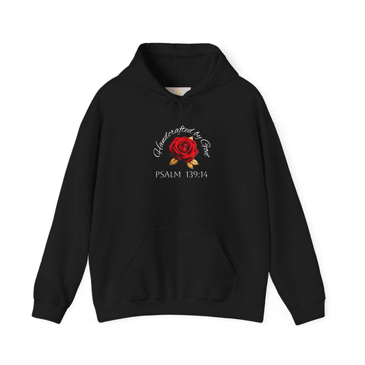 Handcrafted by God Rose Women's Hoodie