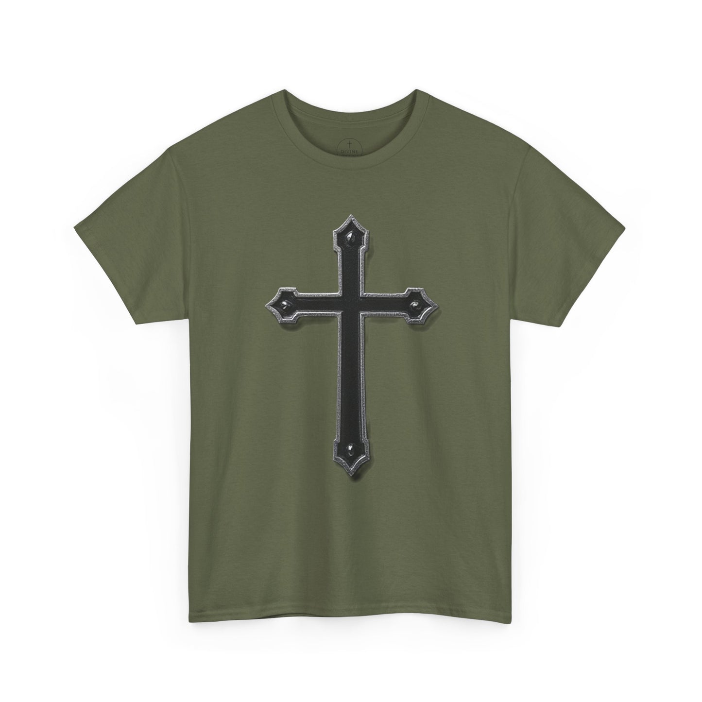 Black Cross Men’s Christian T-Shirt