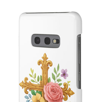 Floral Cross Snap Case for Samsung – Faith in Bloom