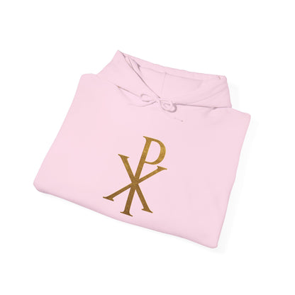 Chi Rho Anointing – Women’s Christian Hoodie