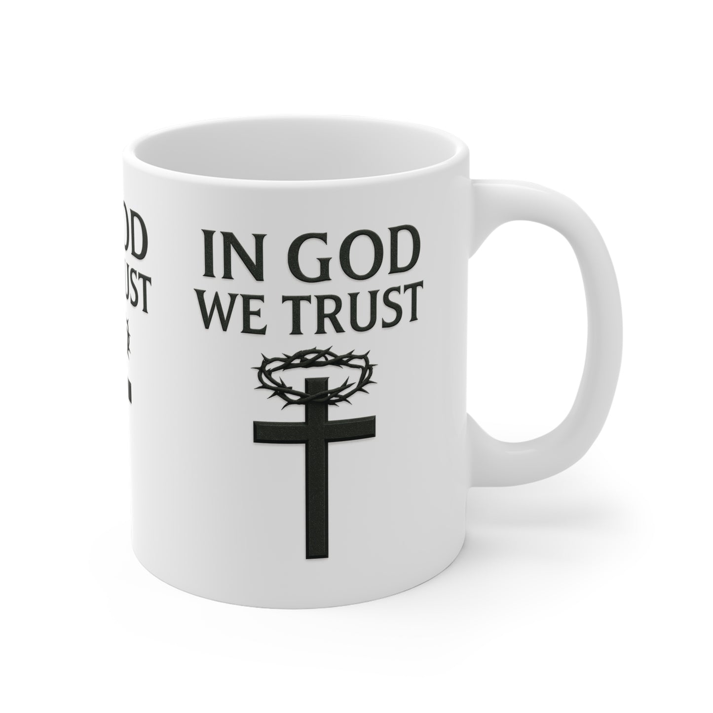 In God We Trust Mug – Bold Faith Every Morning