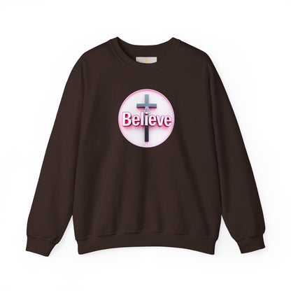 Believe | Women’s Christian Sweatshirt with John 11:40
