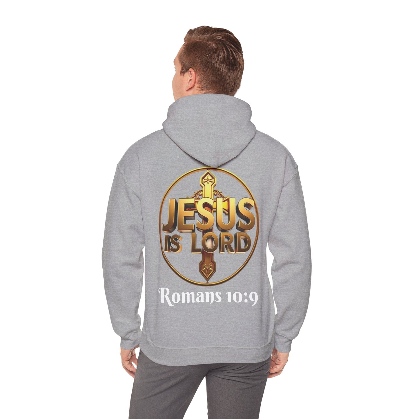 Bold Faith Men’s Hoodie – Proclaim Jesus Is Lord with Style