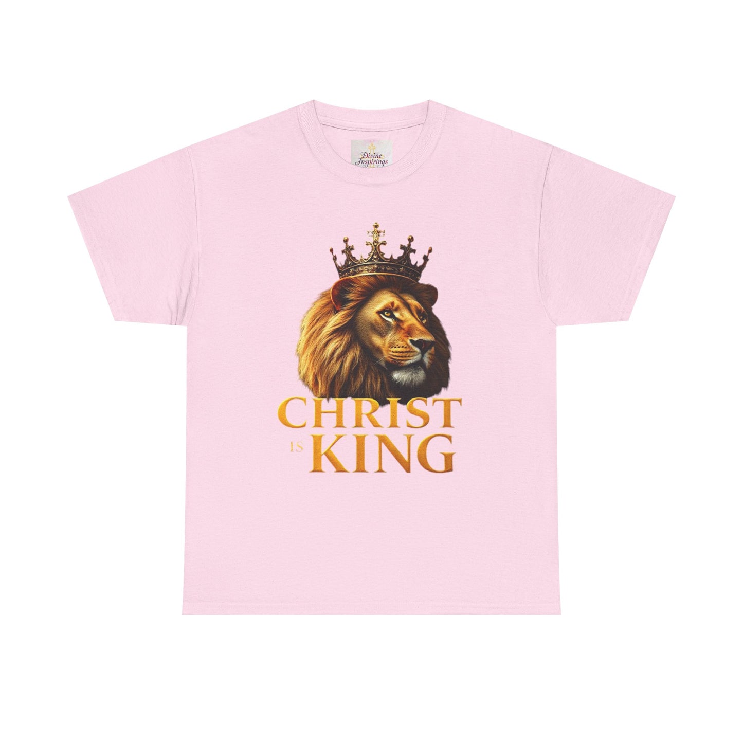 Christ Is King – Lion & Cross Women’s Christian Tee