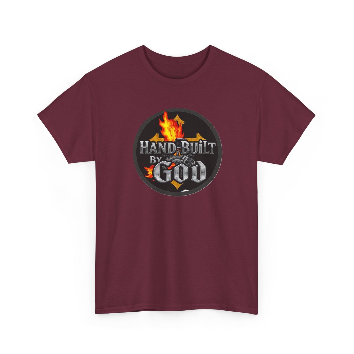 Hand Built By God - Men's Christian T-Shirt