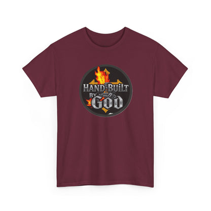 Hand Built By God - Men's Christian T-Shirt